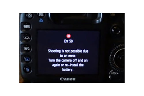 Canon Eos Camera Errors Codes) Các Lỗi Thường Gặp Trên Máy Ảnh Canon Và  Cách Khắc Phục
